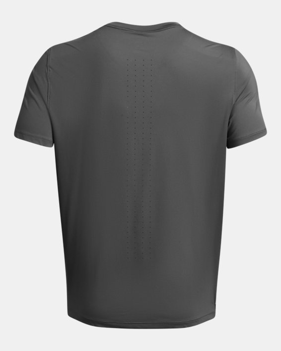 Men's UA Launch Elite Graphic Short Sleeve in Gray image number 4